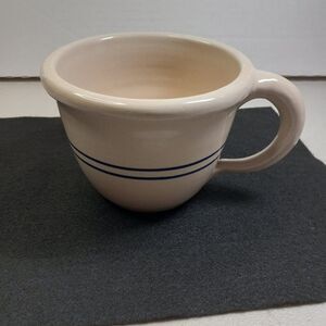 Hand Turned Pottery Mug/Soup Cup Martinez Pottery Tx USA Cottagecore Country